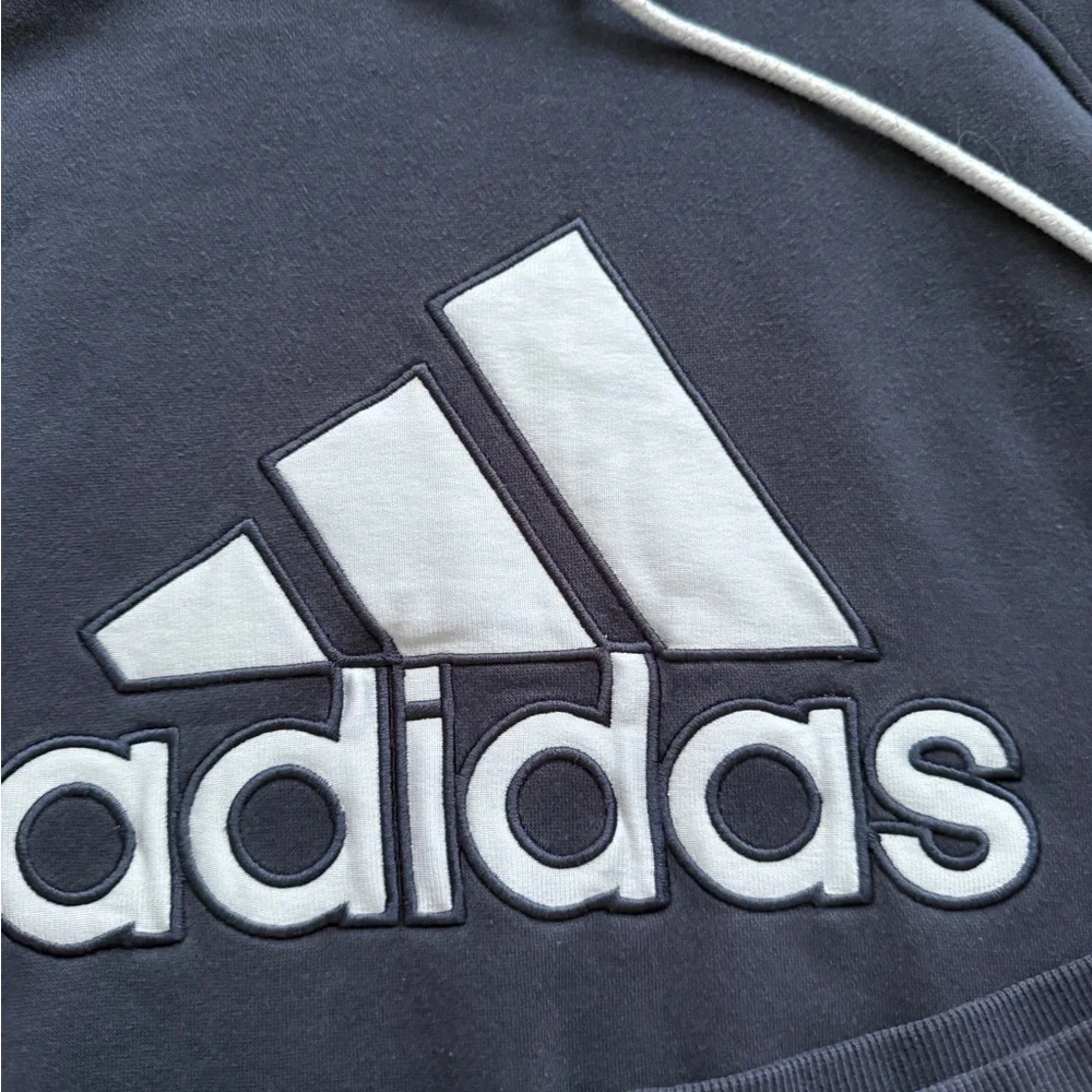 Adidas Blue Sweatshirt Hoodie